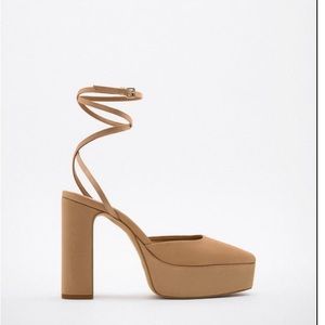 Zara Chunky high Heel Platforms